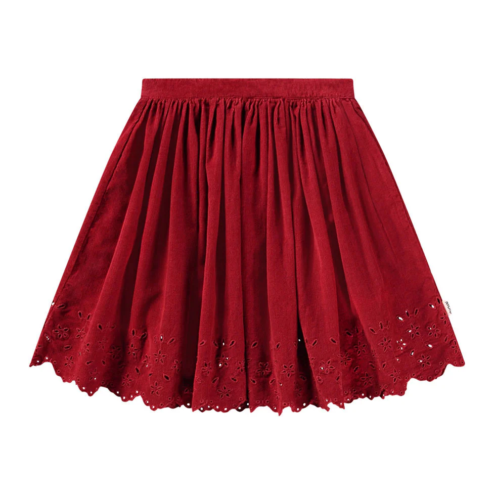 Molo Velvety Bellis Skirt