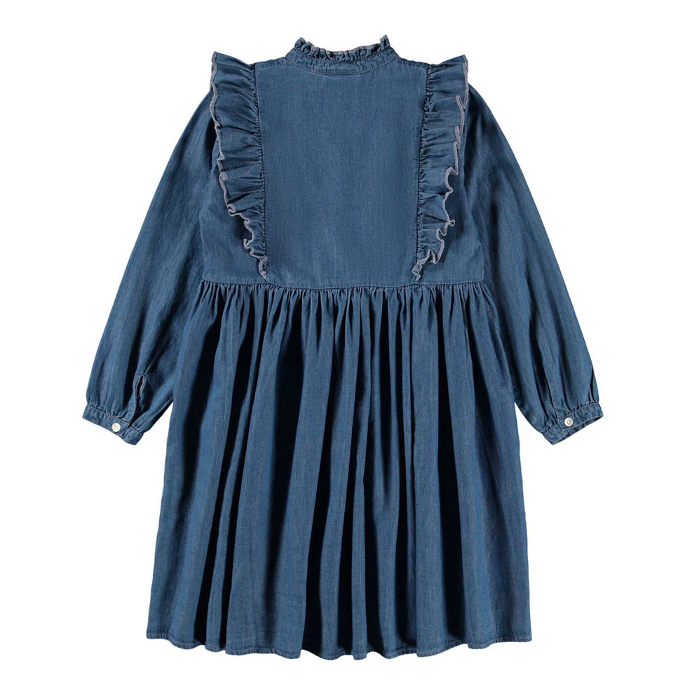 Molo Washed Blue Christina Dress - Image 2