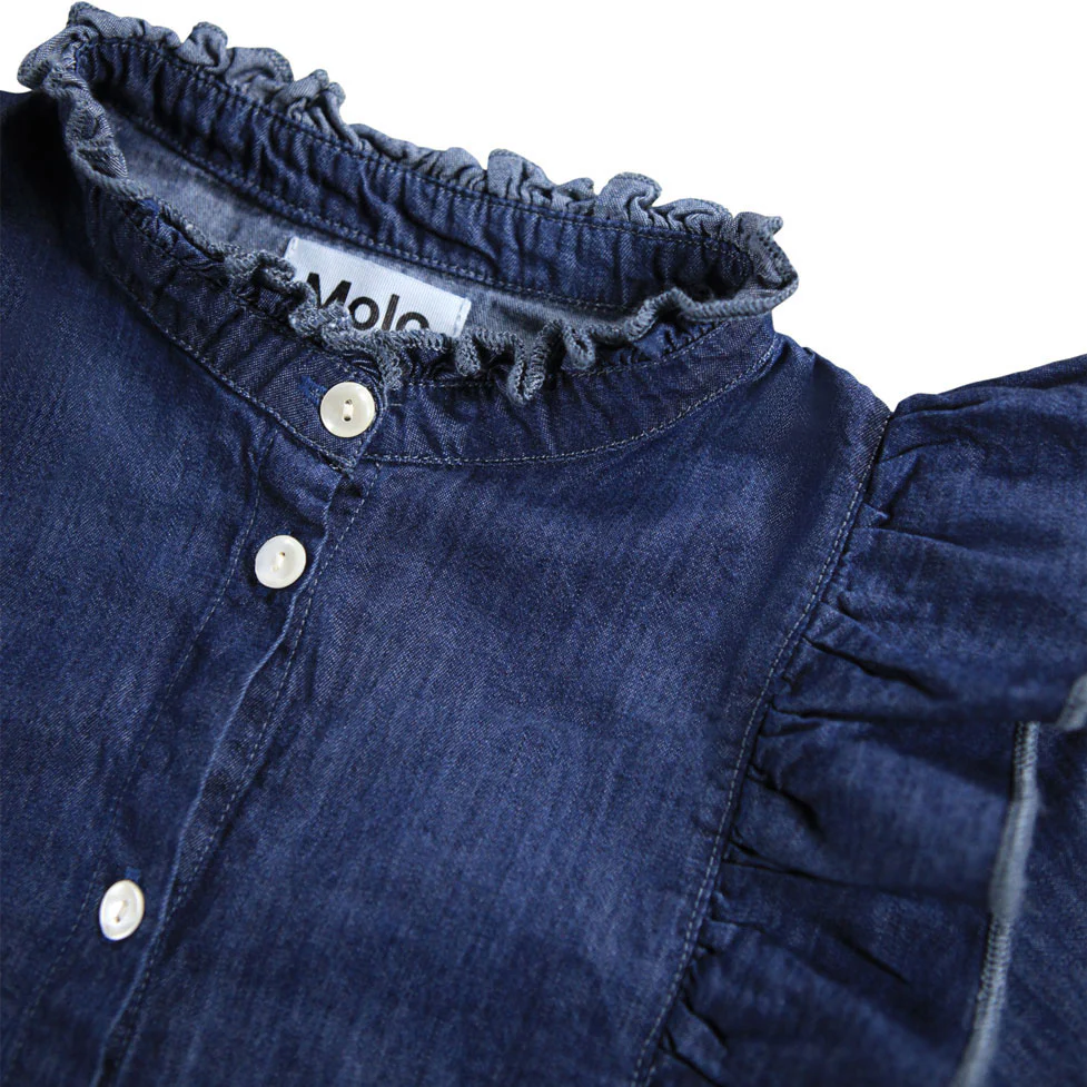 Molo Washed Blue Raphaella Shirt - Image 5