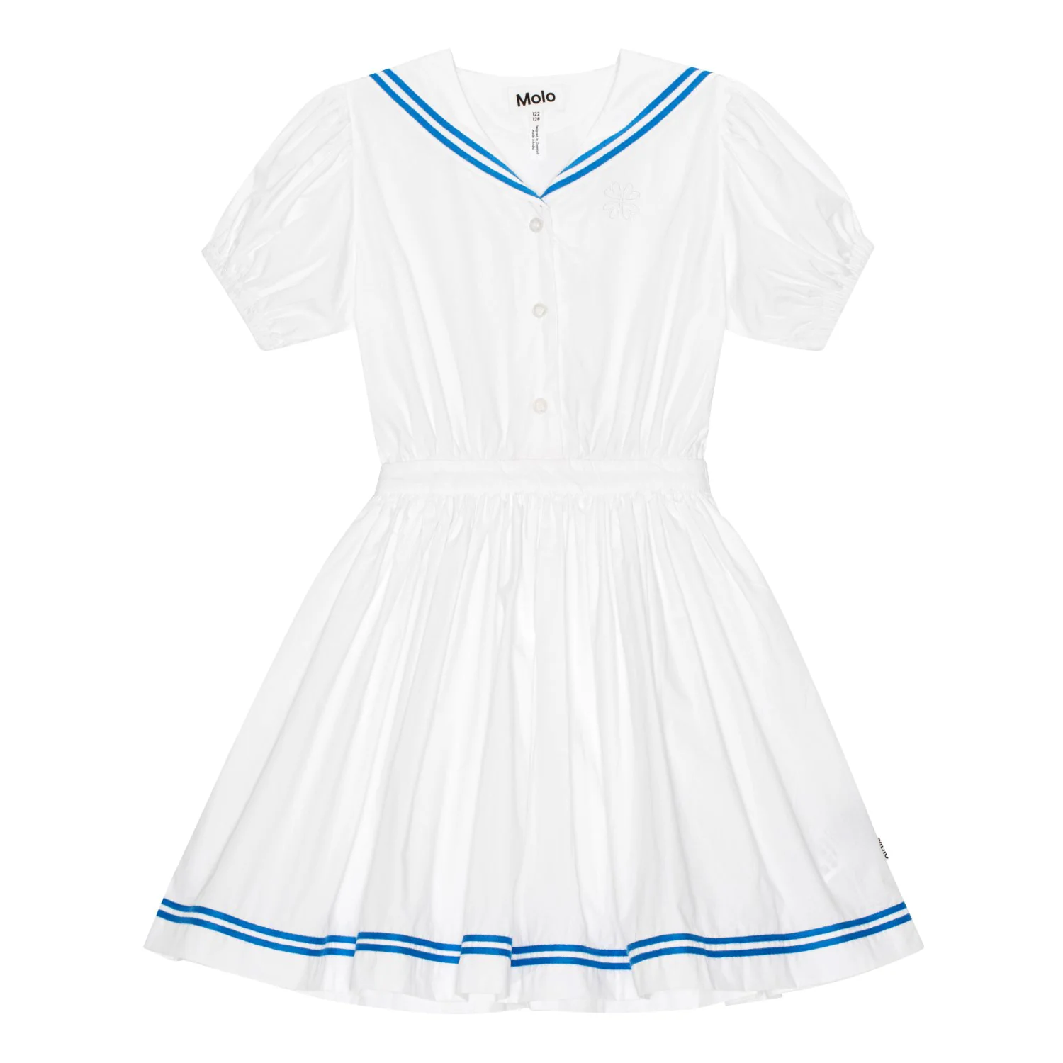 Molo White Conch Dress
