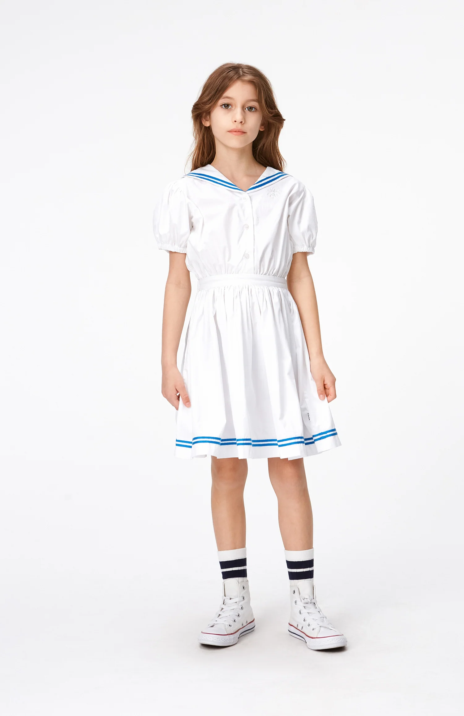 Molo White Conch Dress - Image 2