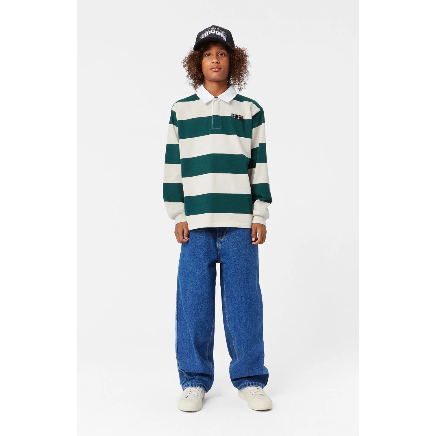 Molo White Pine Relz Long Sleeve T-Shirt - Image 2