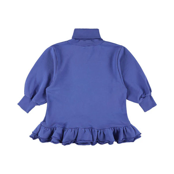 Morley Blue Ruffle Dress - Image 2