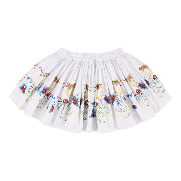 Morley Cat Blue Queen Skirt - Image 3