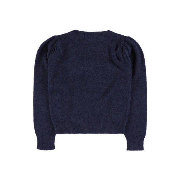 Morley Navy Bow On The Chest Pullover - Image 2