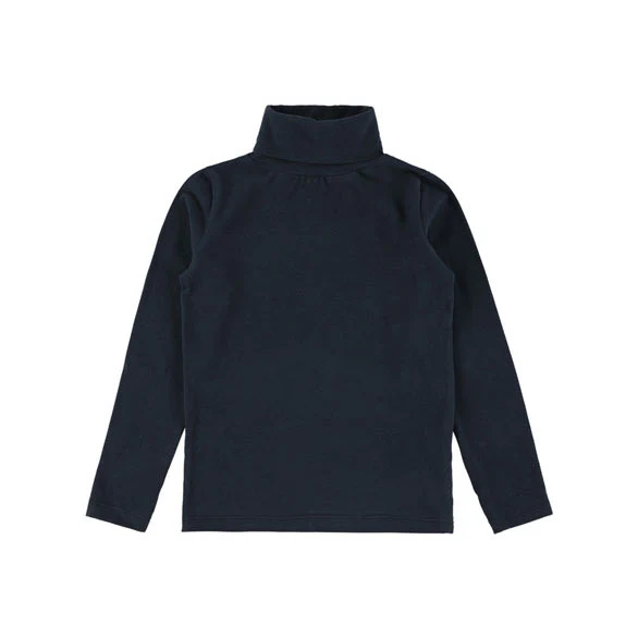 Morley Navy Turtleneck