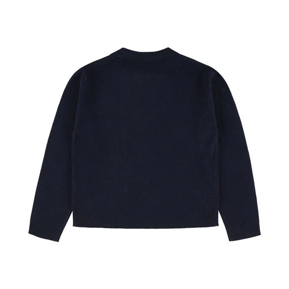 Morley Navy Yes Pullover - Image 2