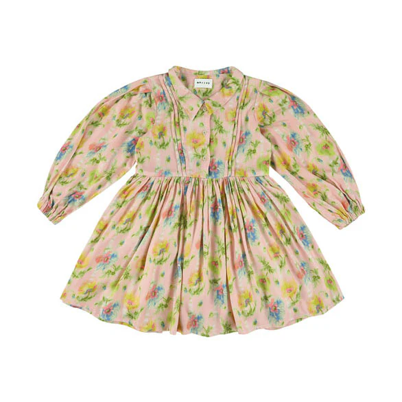 Morley Rose Robin Pleated Dress