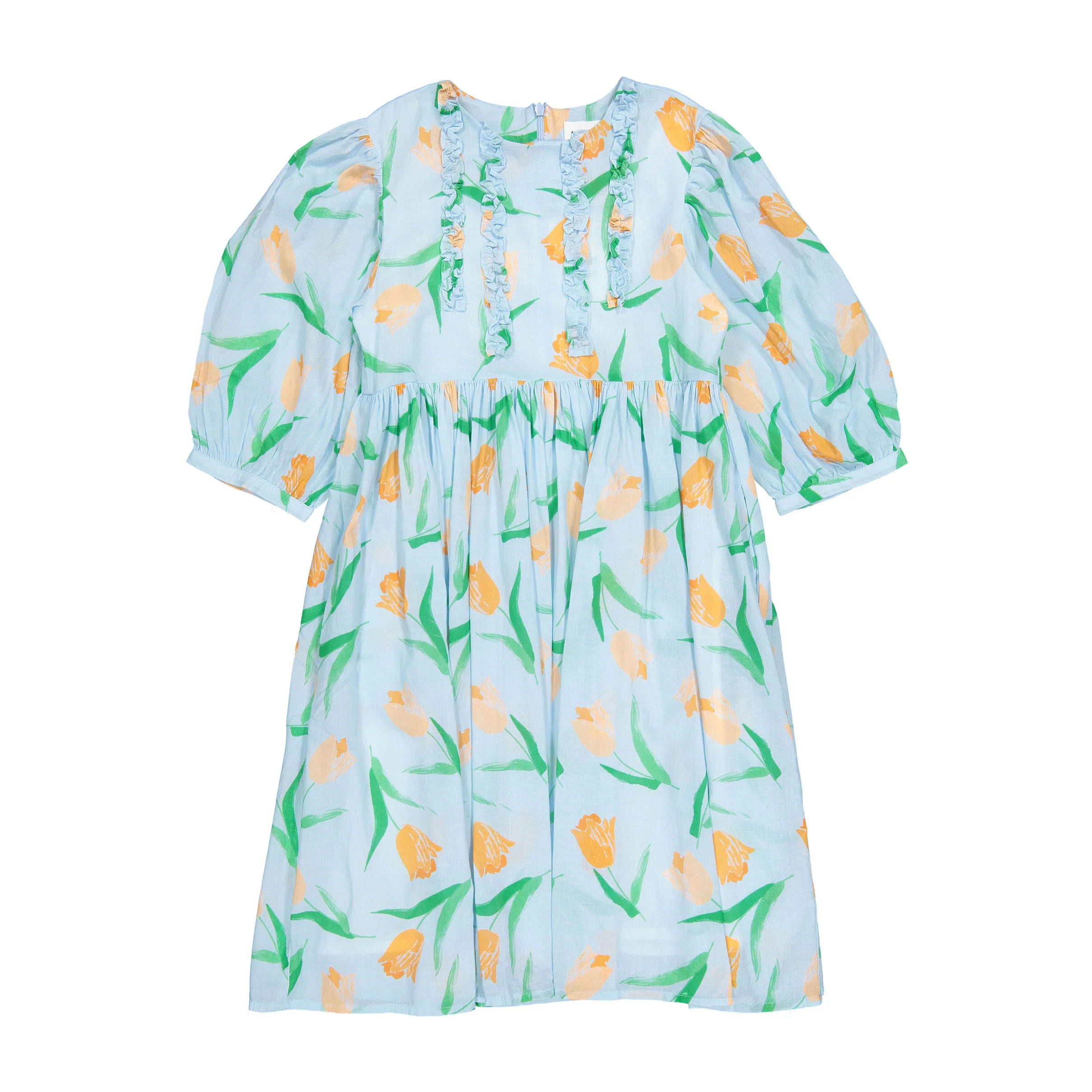 Morley Sky Tulip Long Dress