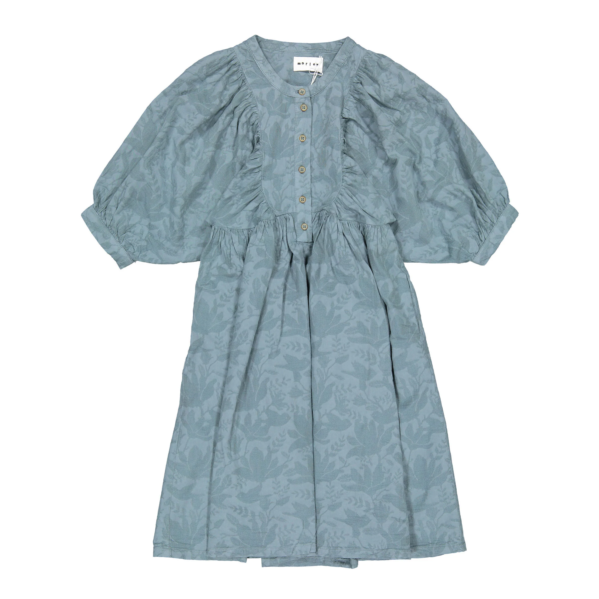 Morley Trooper Balloon Sleeve Long Dress