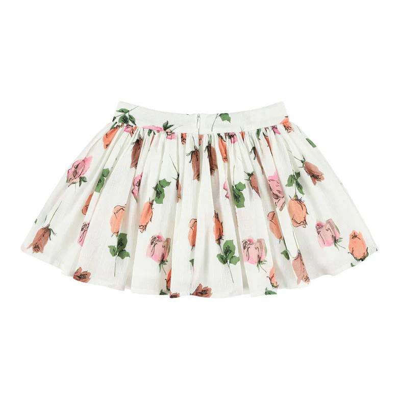 Morley White Long Sprint Skirt - Image 2