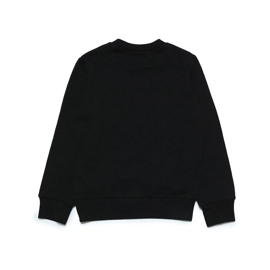 N21 Black Crewneck Logo Sweatshirt - Image 2