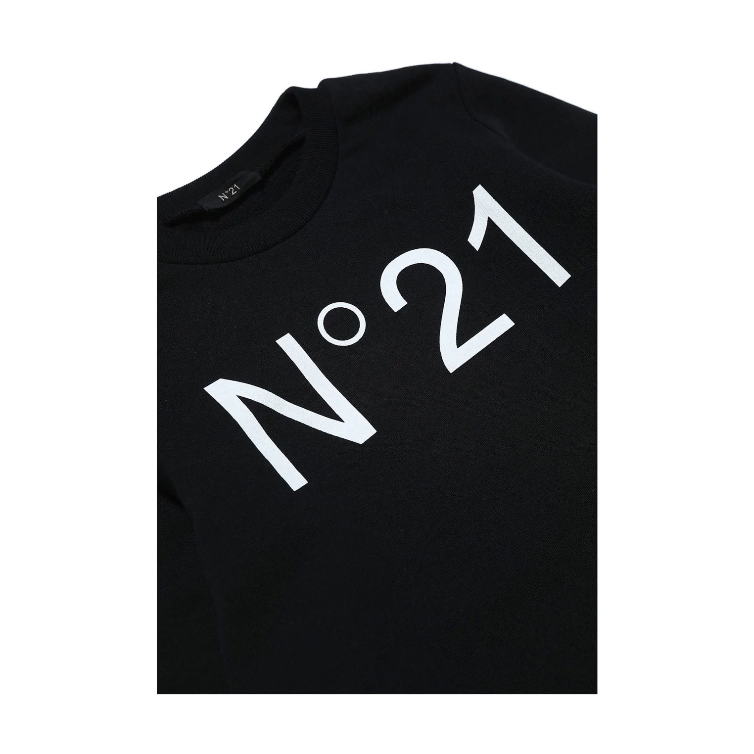 N21 Black Crewneck Logo Sweatshirt - Image 3