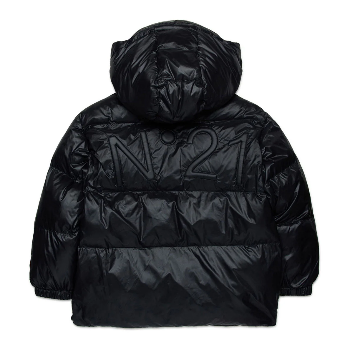 N21 Black Giacca Puffer Jacket - Image 2