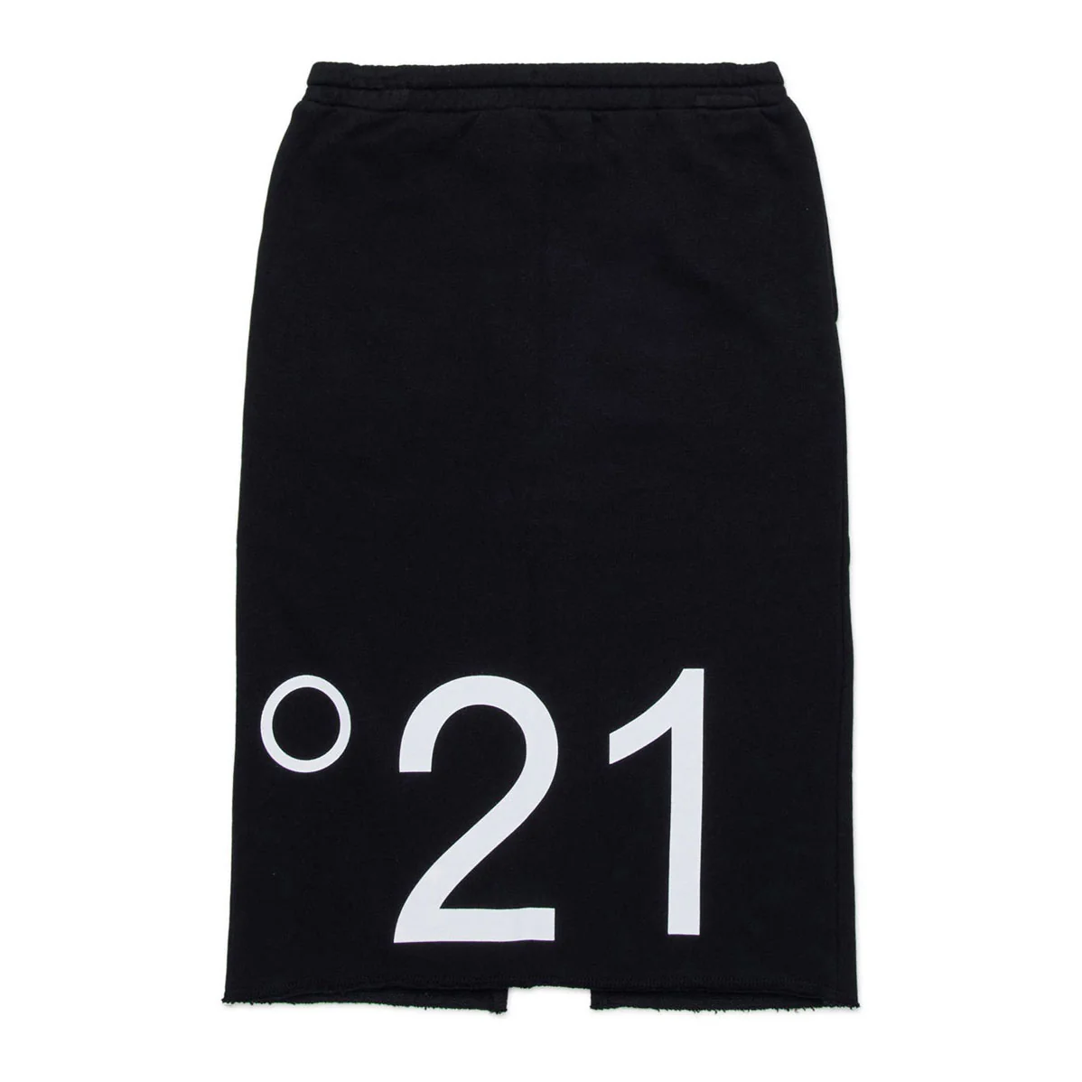 N21 Black Logo French Terry Skirt - Image 2