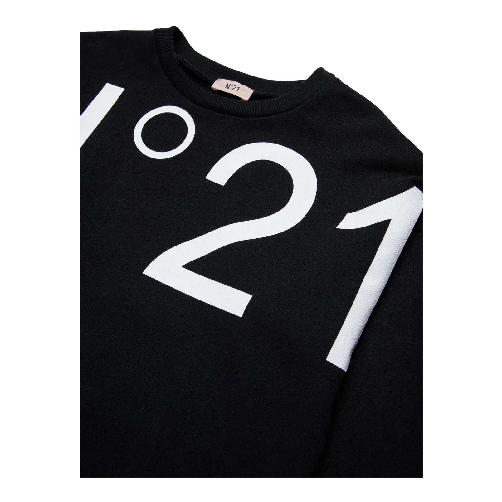 N21 Black Oversized Logo Sweatshirt - Image 3