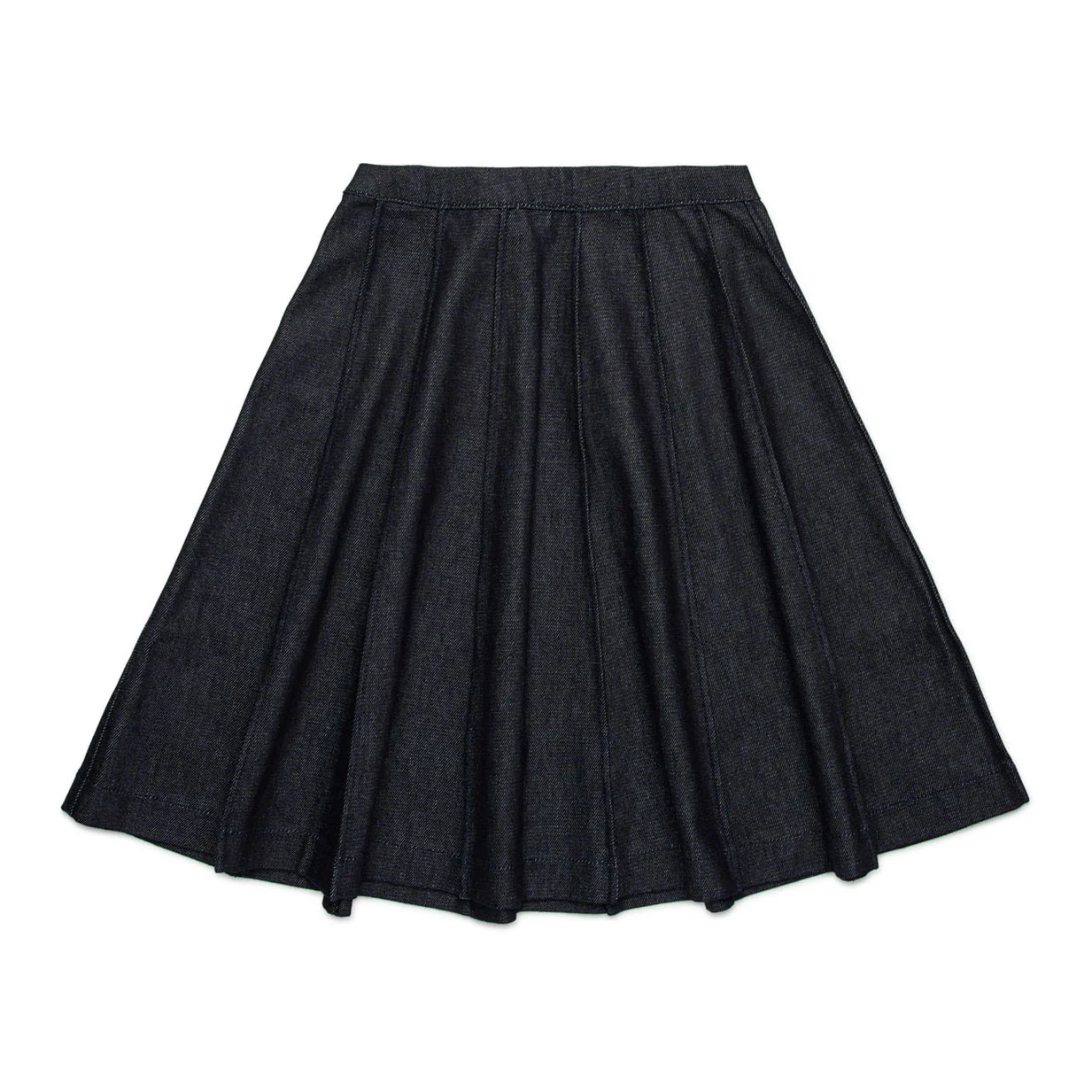 N21 Blue Denim Patch Gonna Skirt - Image 2