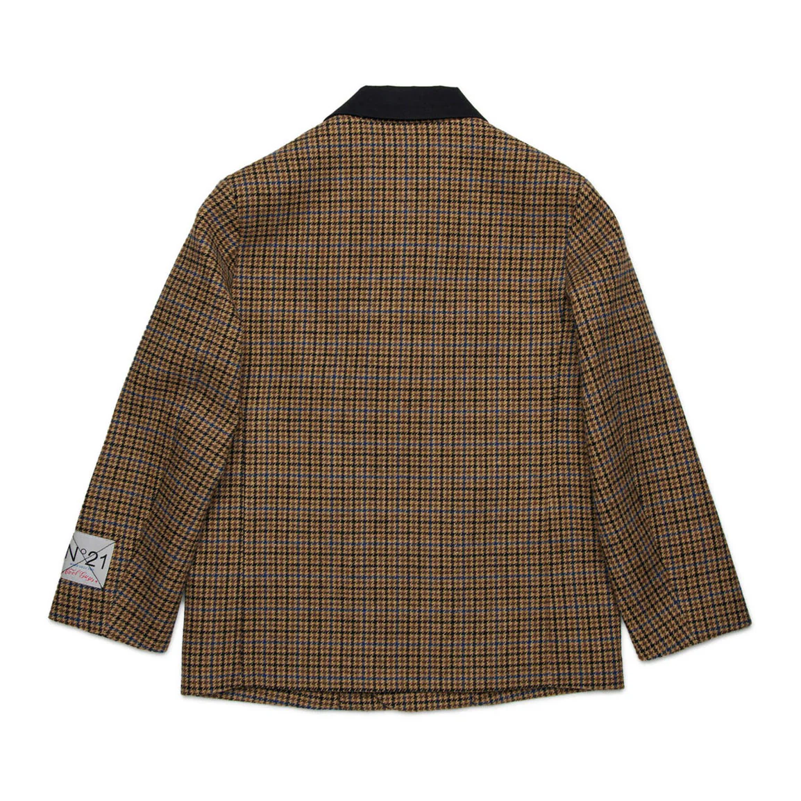 N21 Brown Plaid Giacca Coat - Image 2