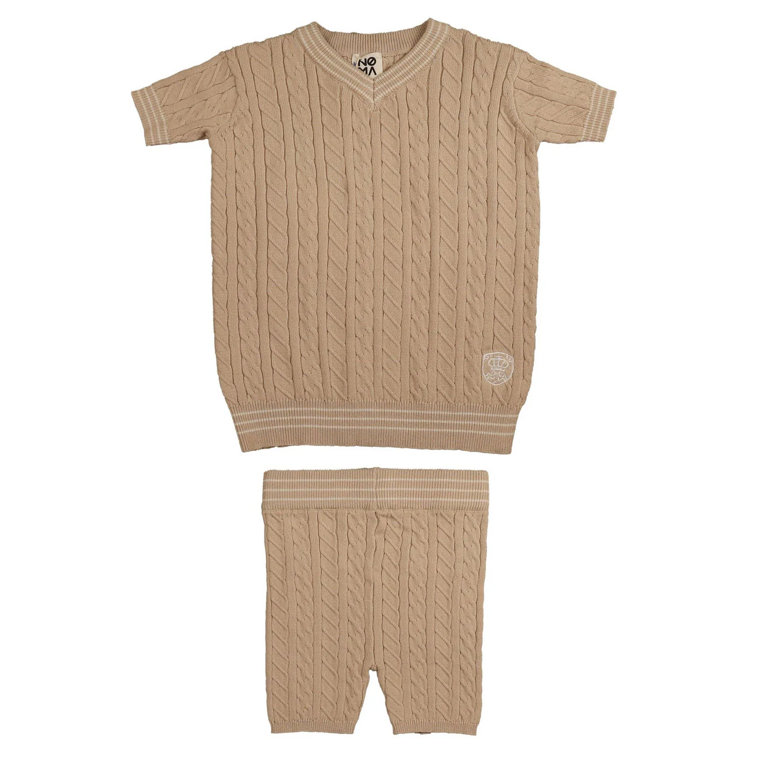 Noma Beige Cabled Set