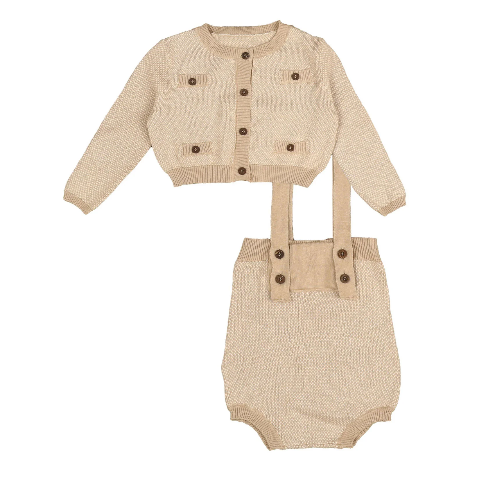 Noma Sand Pique Texture Baby Set