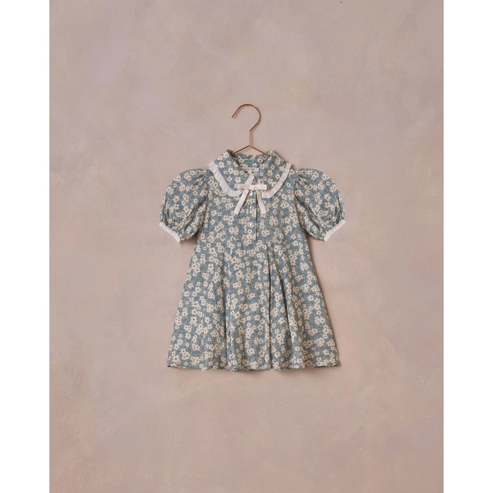 Noralee Aqua Ditsy Sara Dress