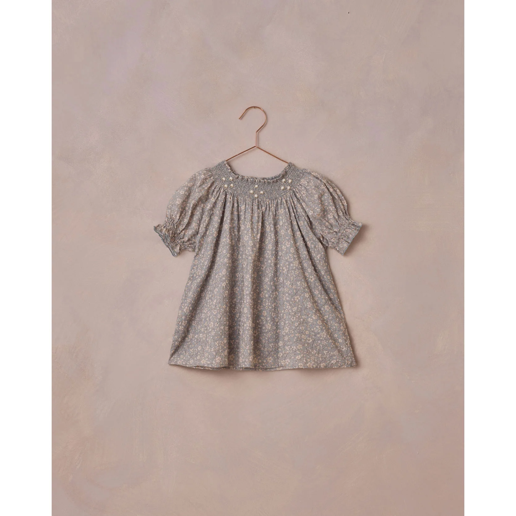 Noralee Aqua Wildflower Maddie Dress