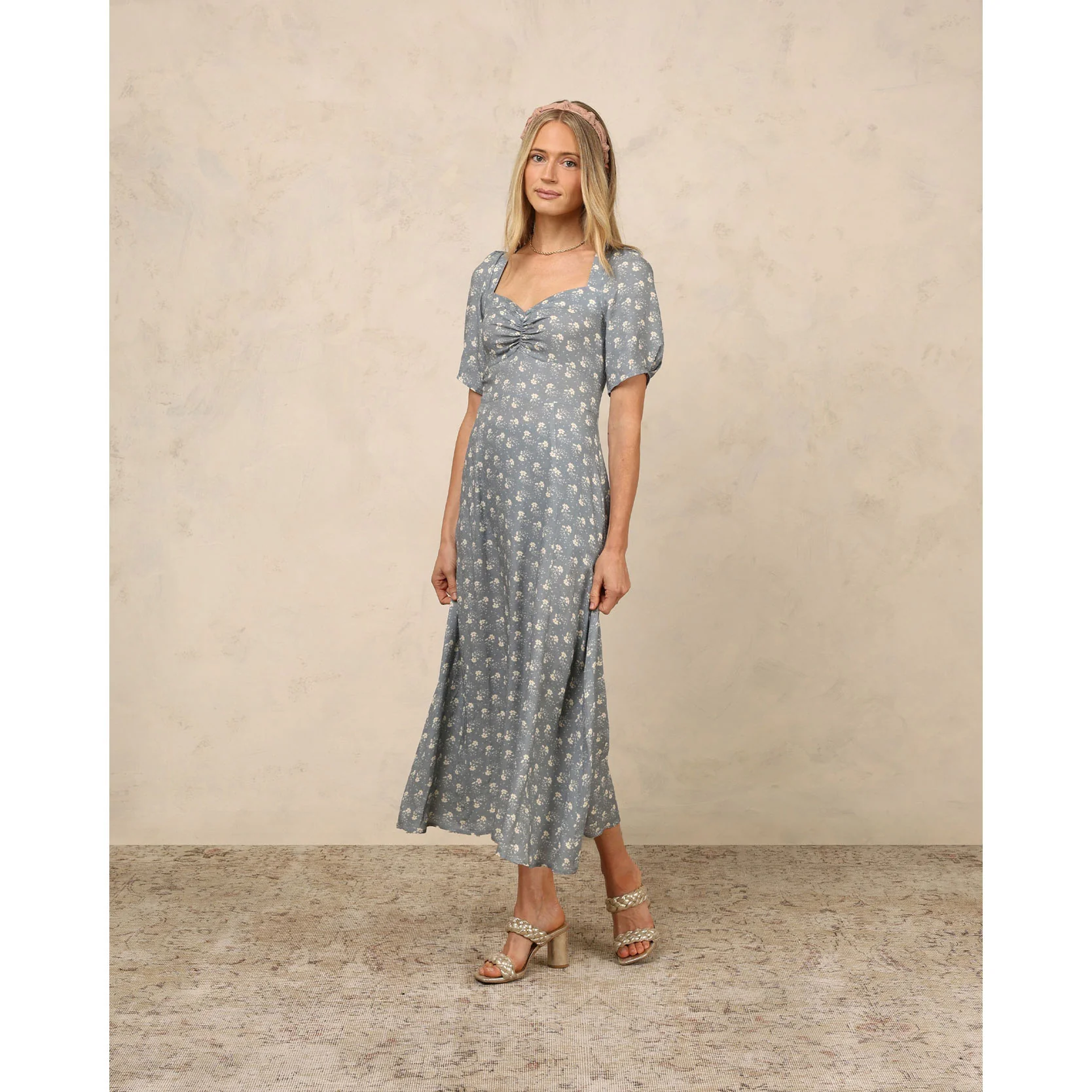 Noralee Blue Ditsy Violet Womens Dress - Image 2