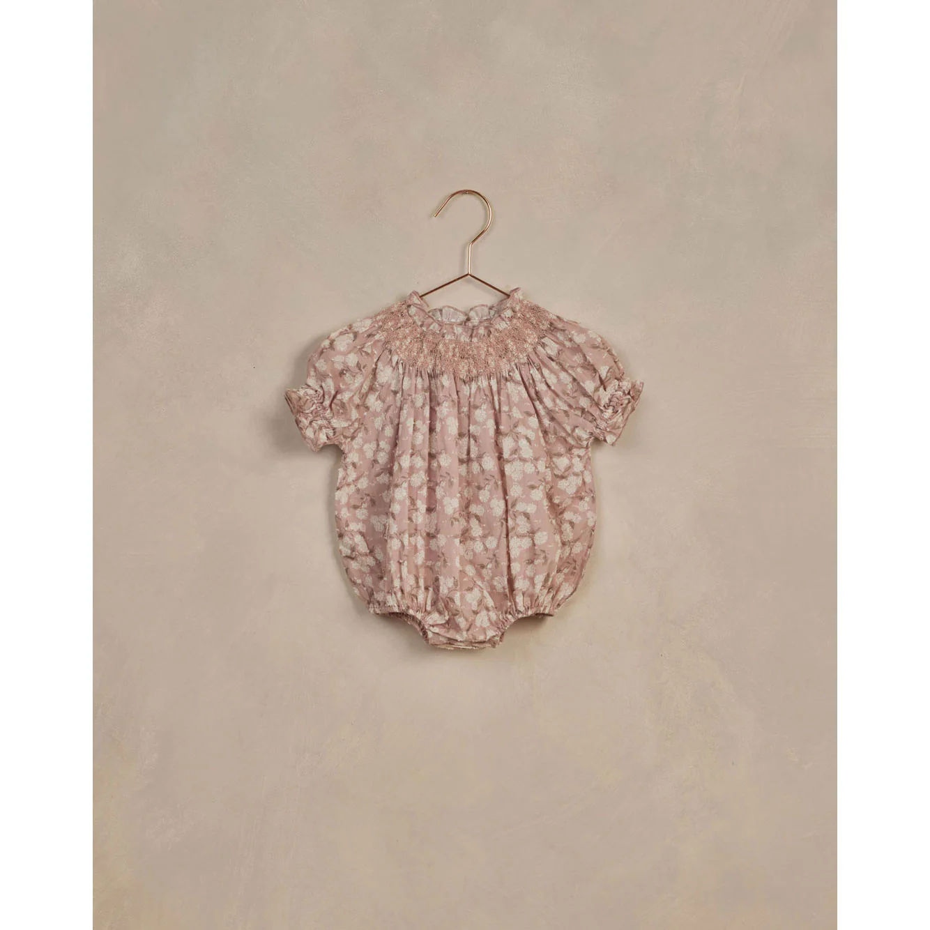 Noralee Blush Hydrangea Maddie Romper