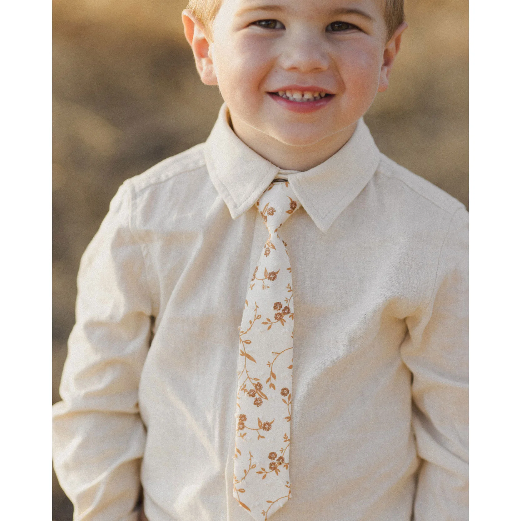 Noralee Copper Garden Skinny Tie - Image 2