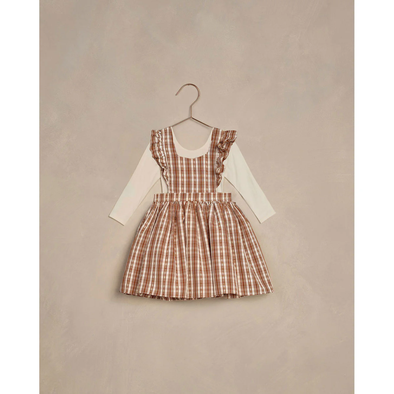 Noralee Copper Plaid Agatha Dress
