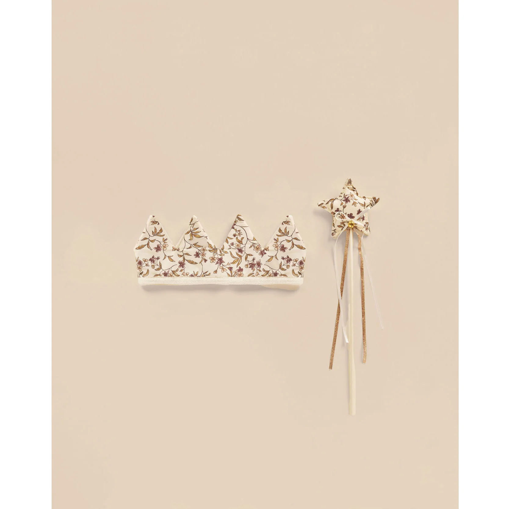 Noralee Fig Floral Crown & Wand