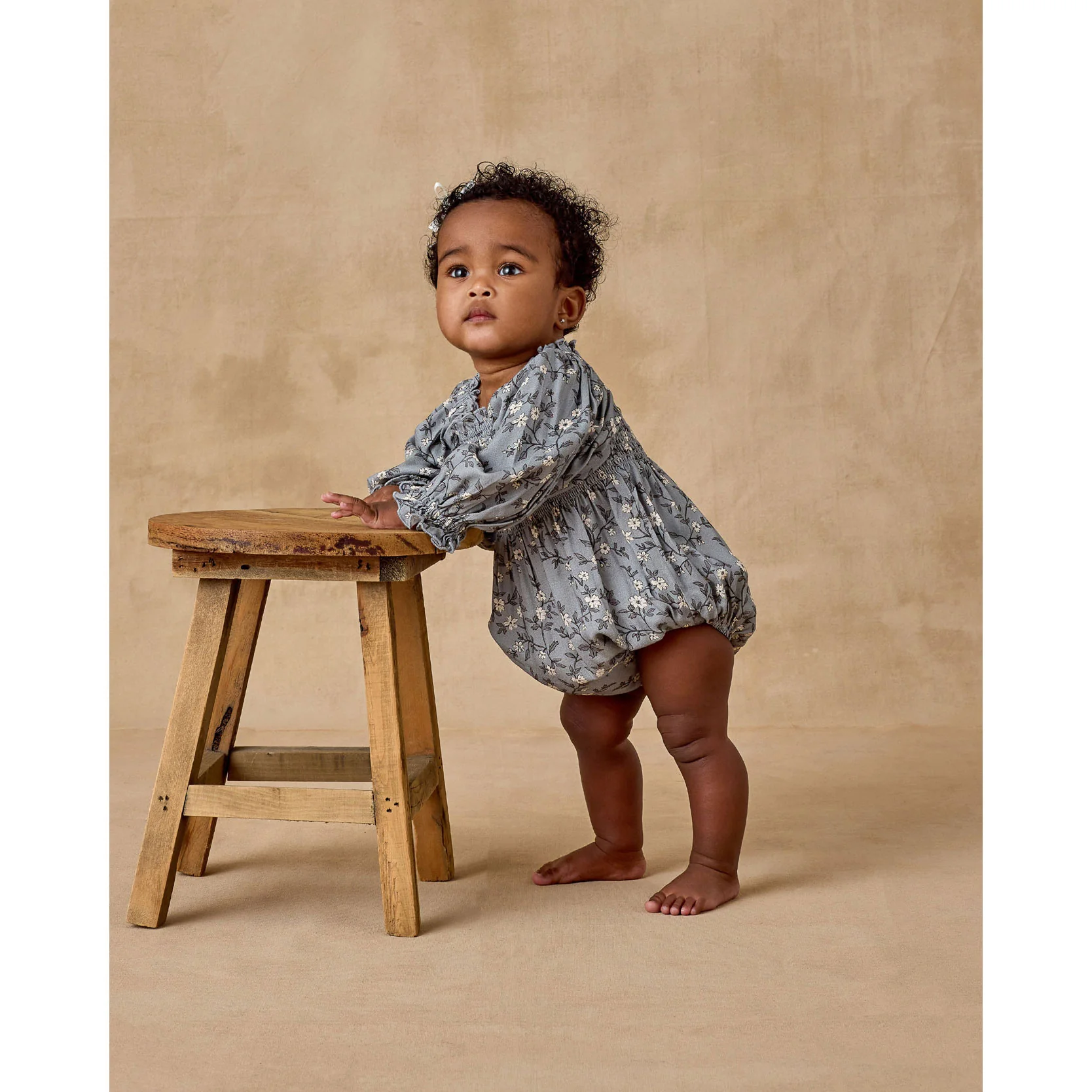 Noralee French Blue Autumn Romper - Image 2