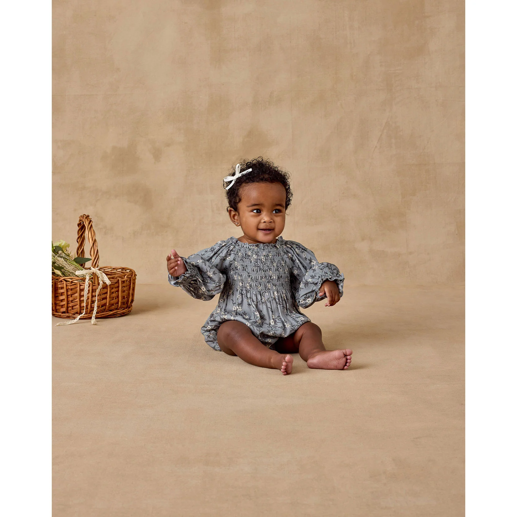 Noralee French Blue Autumn Romper - Image 3