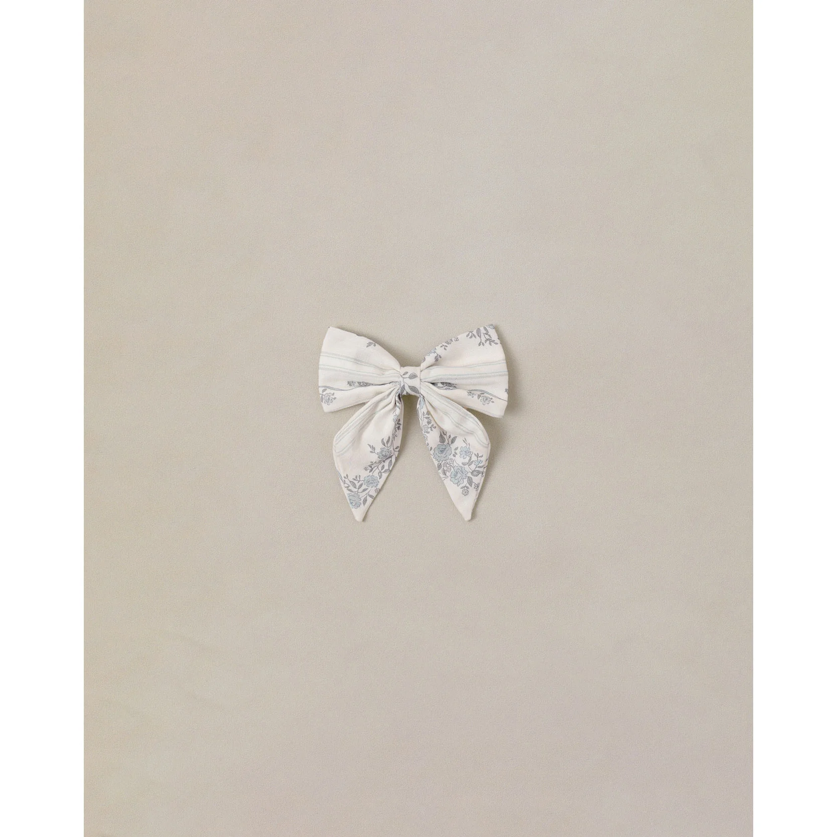 Noralee French Floral Stripe Norah Bow