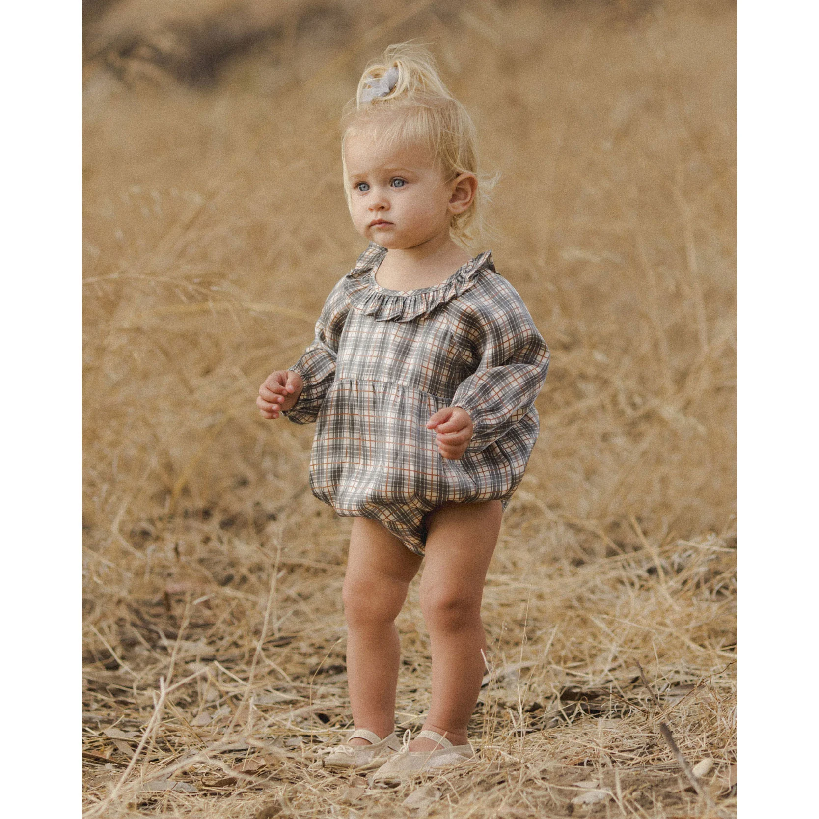 Noralee Holiday Plaid Romper - Image 2