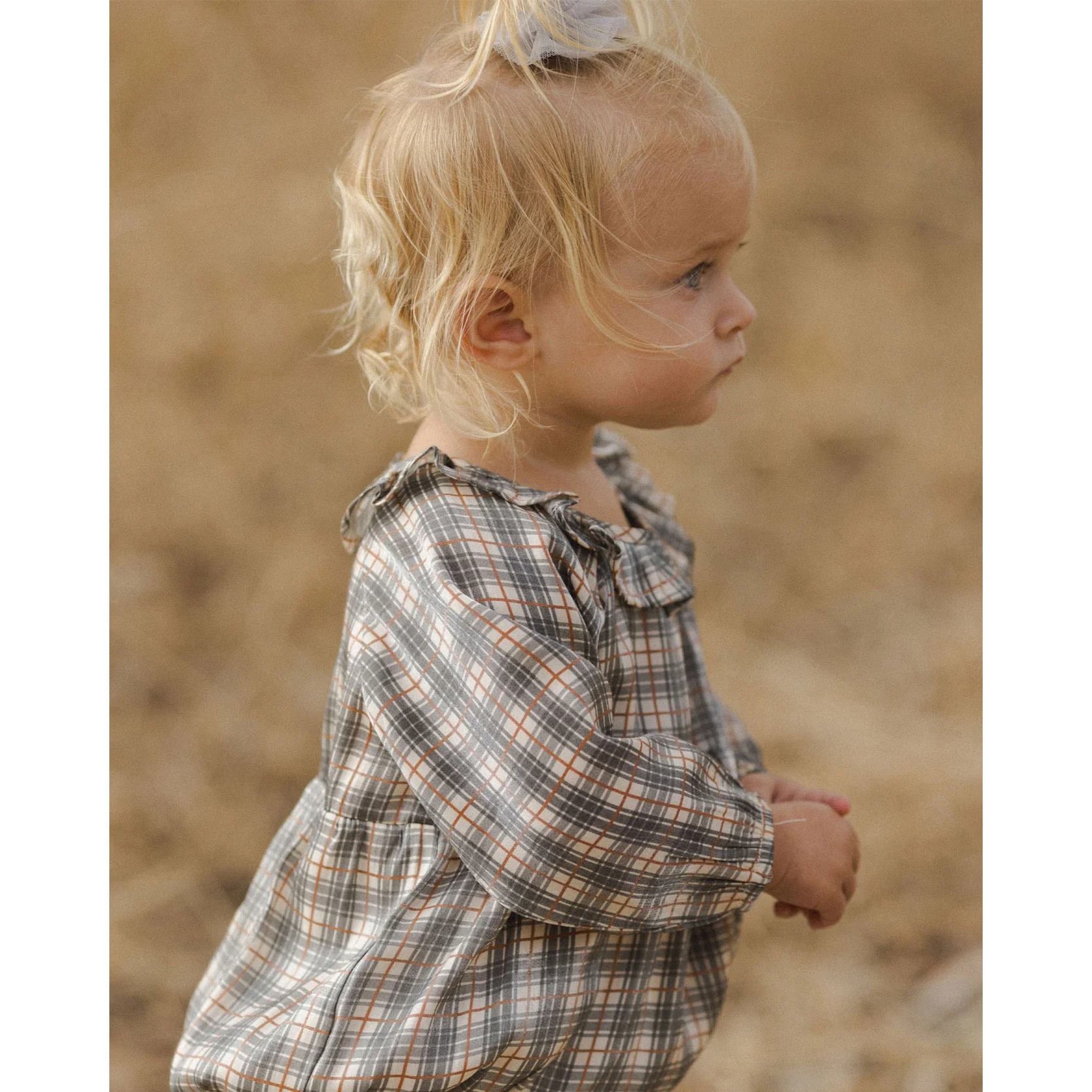 Noralee Holiday Plaid Romper - Image 3