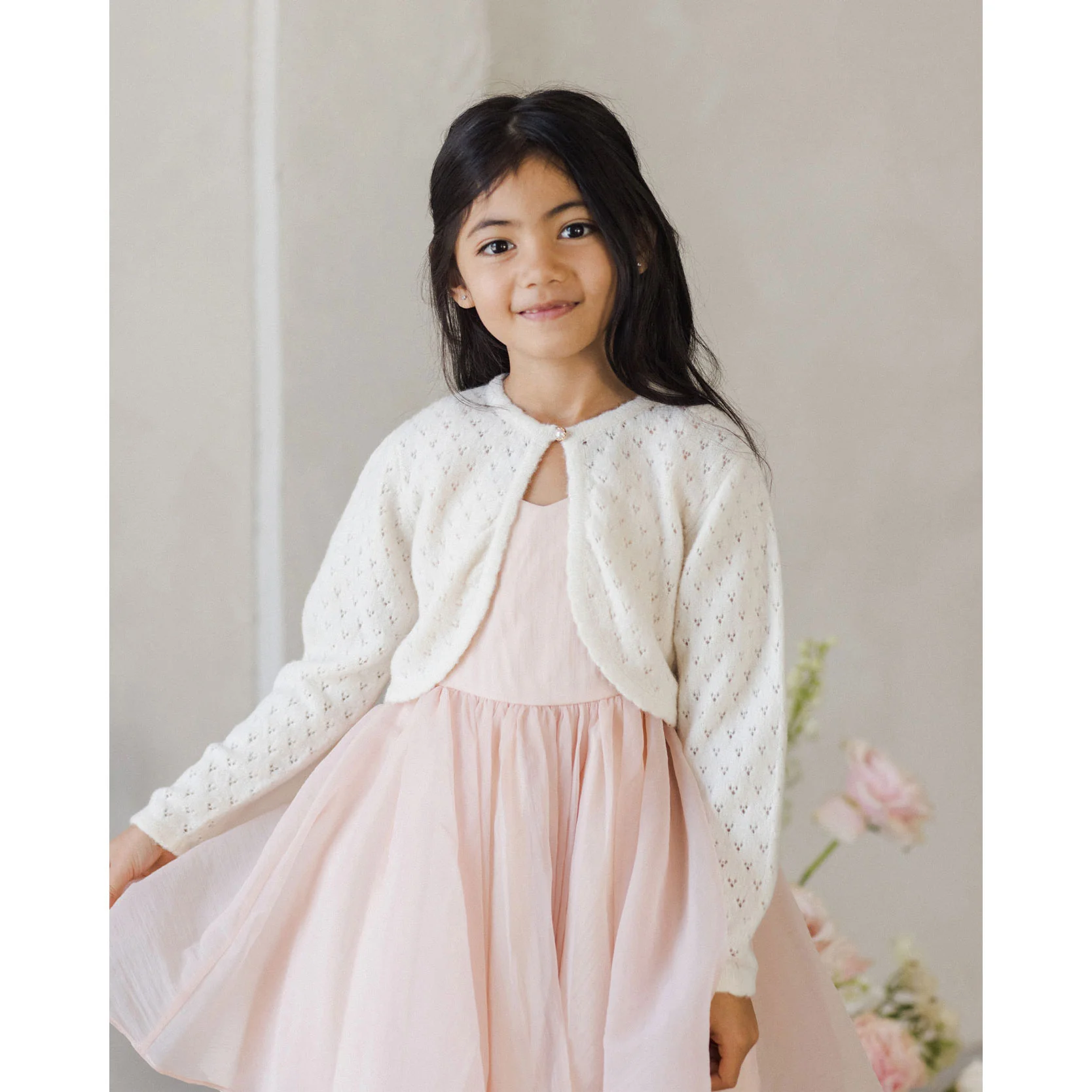 Noralee Ivory Bolero Sweater - Image 3
