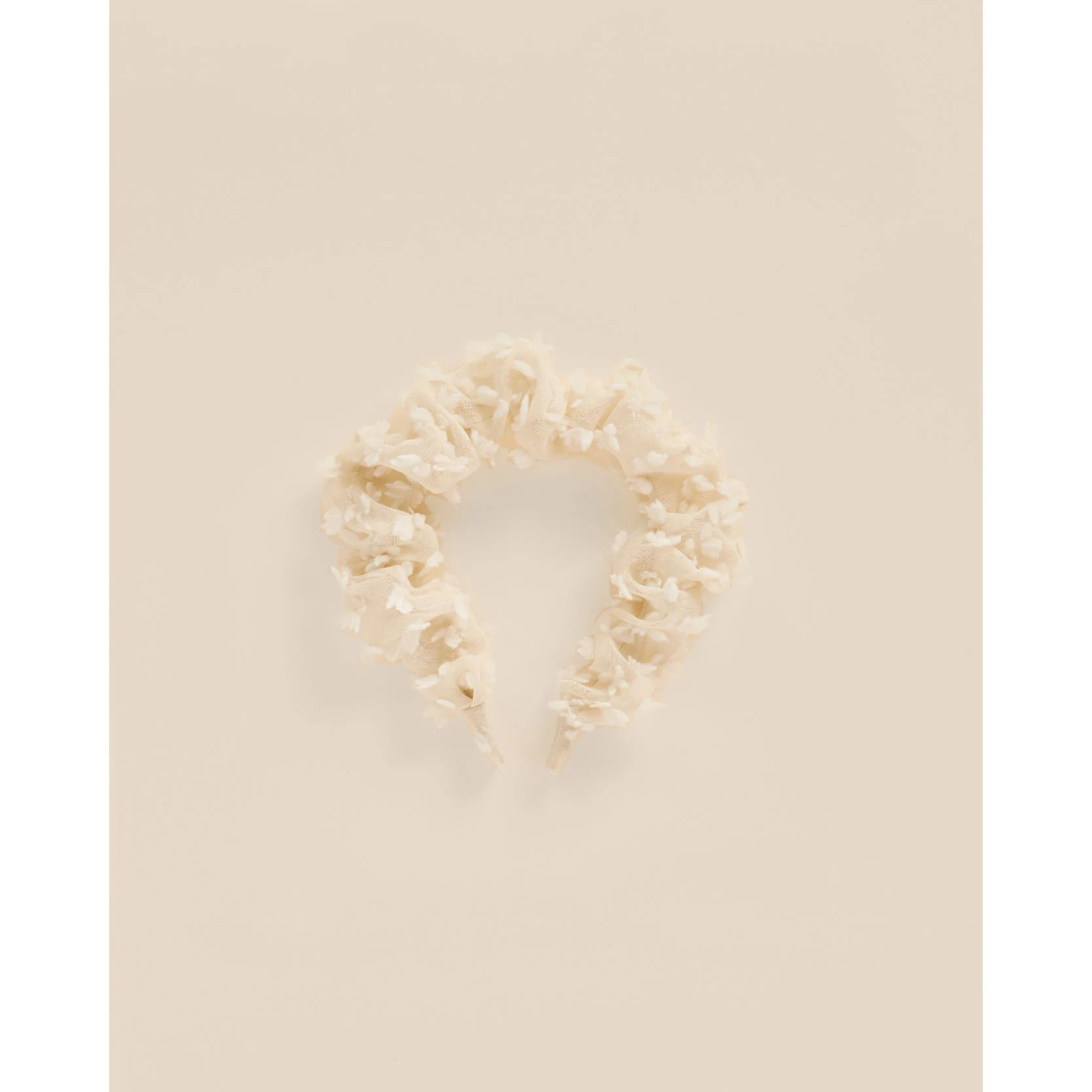 Noralee Ivory Gathered Headband
