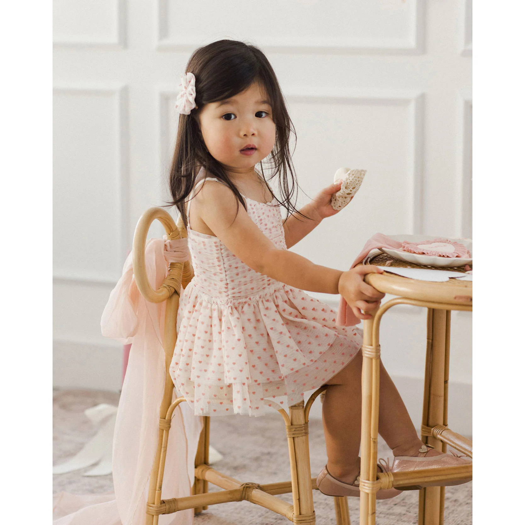 Noralee Ivory Hearts Witley Dress - Image 3