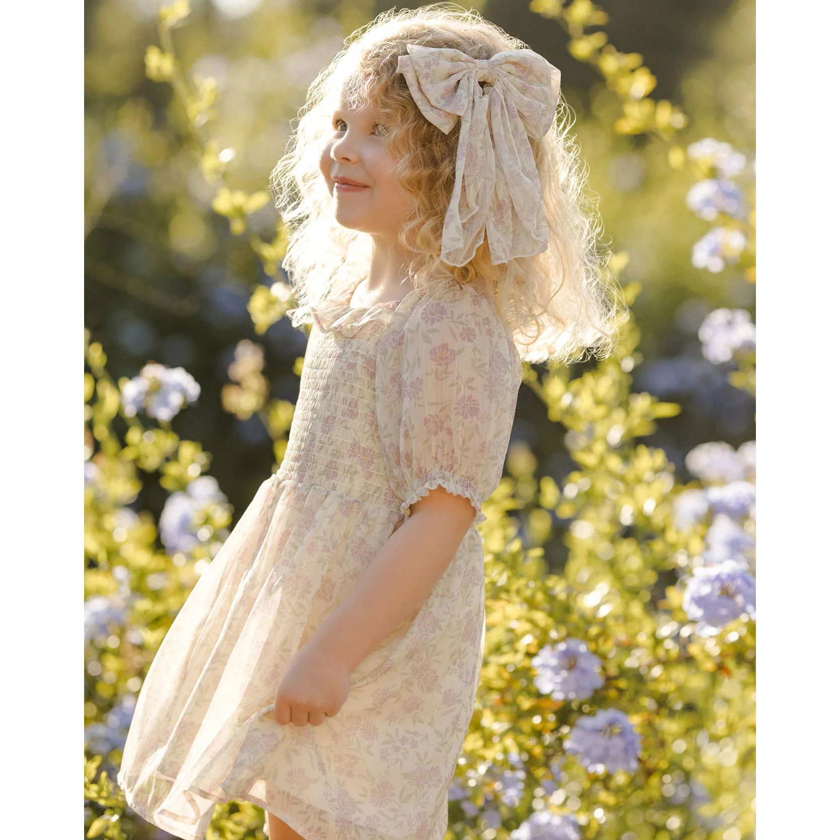 Noralee Ivory Lavender Field Millie Dress - Image 3