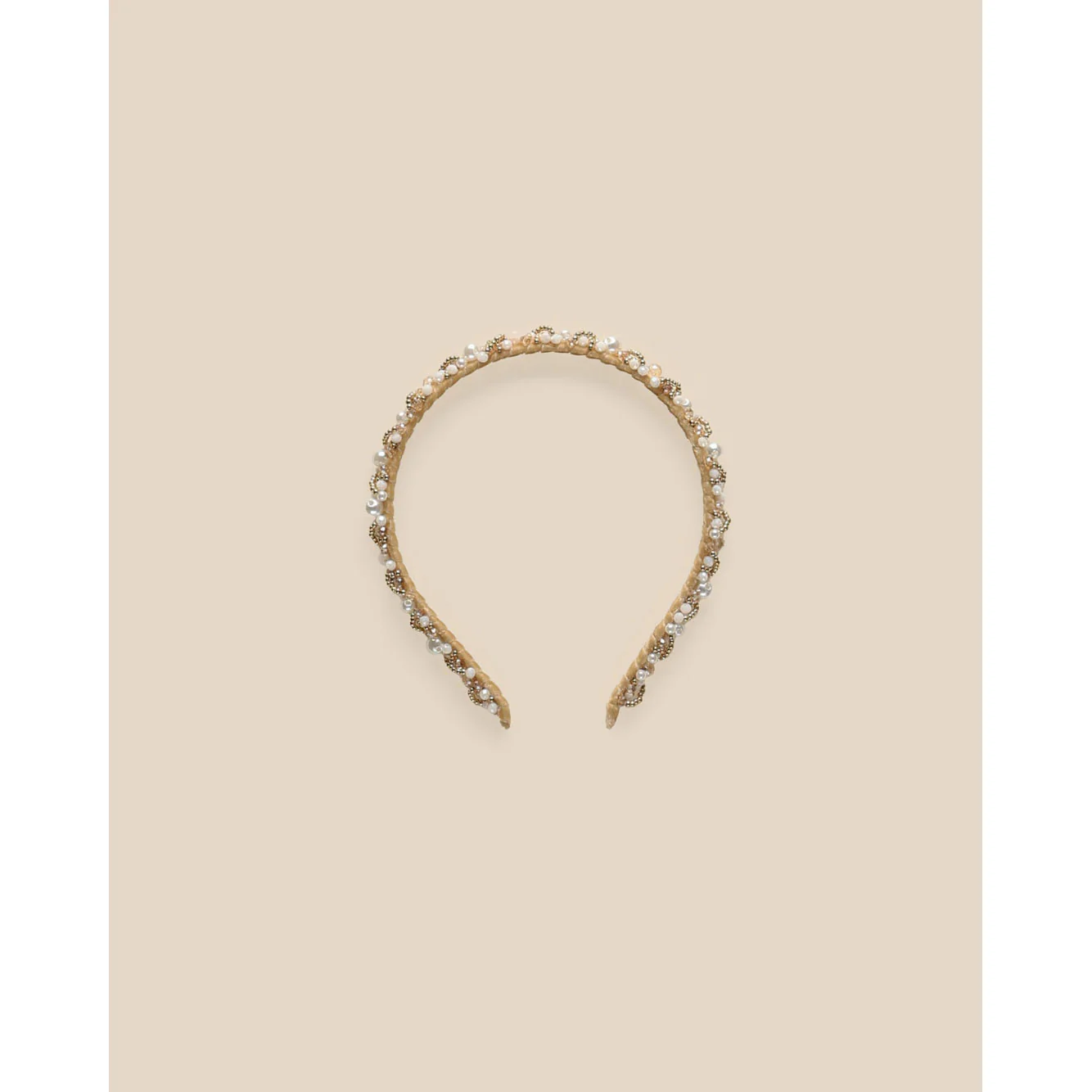 Noralee Ivory Pearl Headband