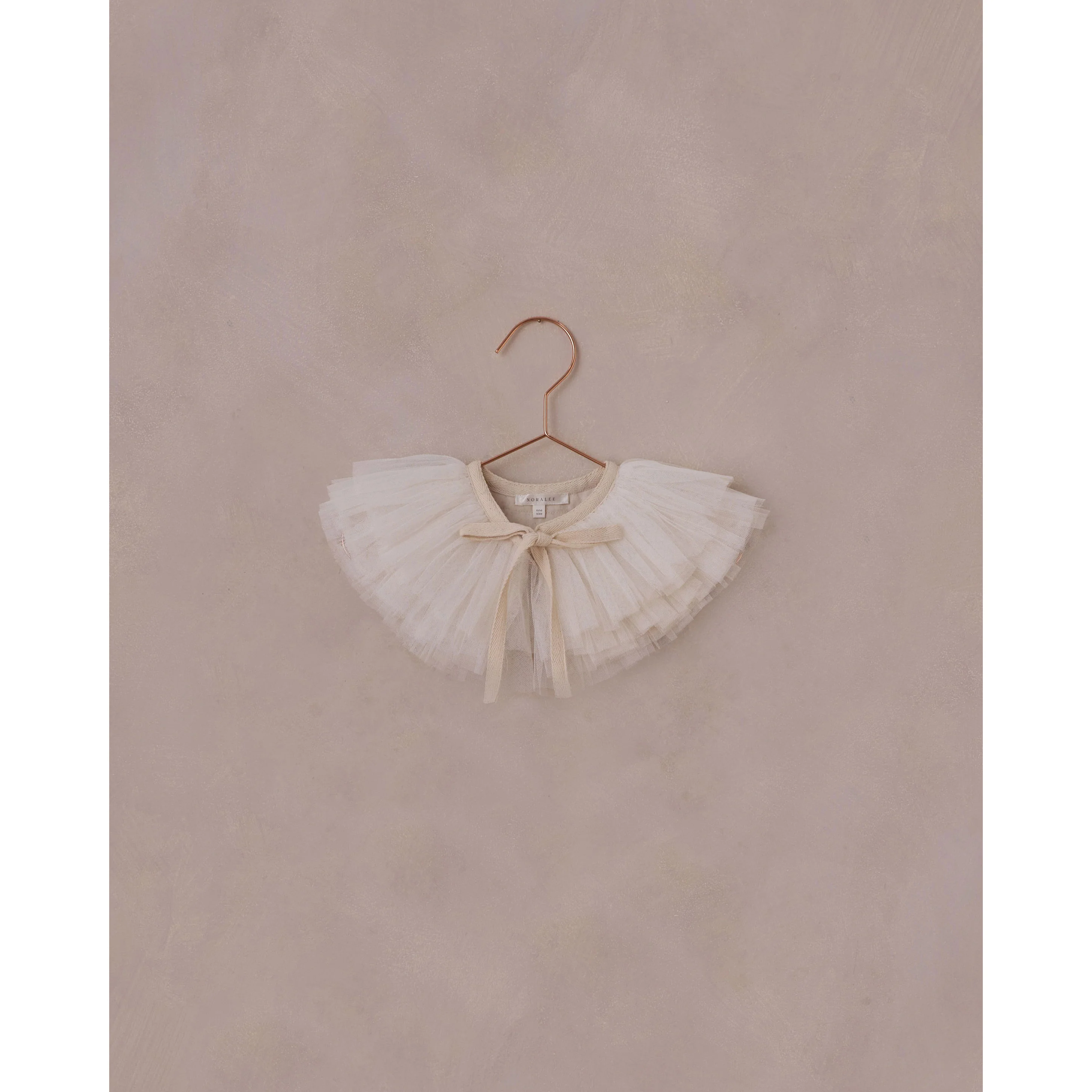 Noralee Ivory Ruffle Tulle Collar