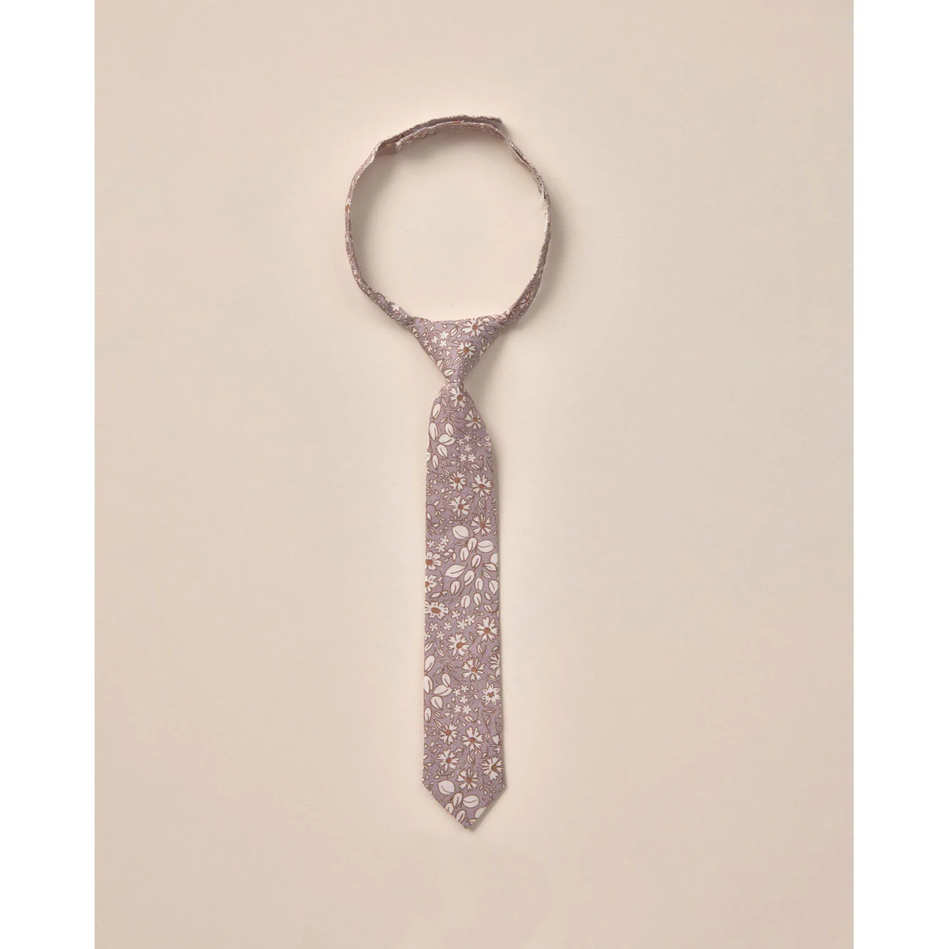 Noralee Lavender Bloom Skinny Tie