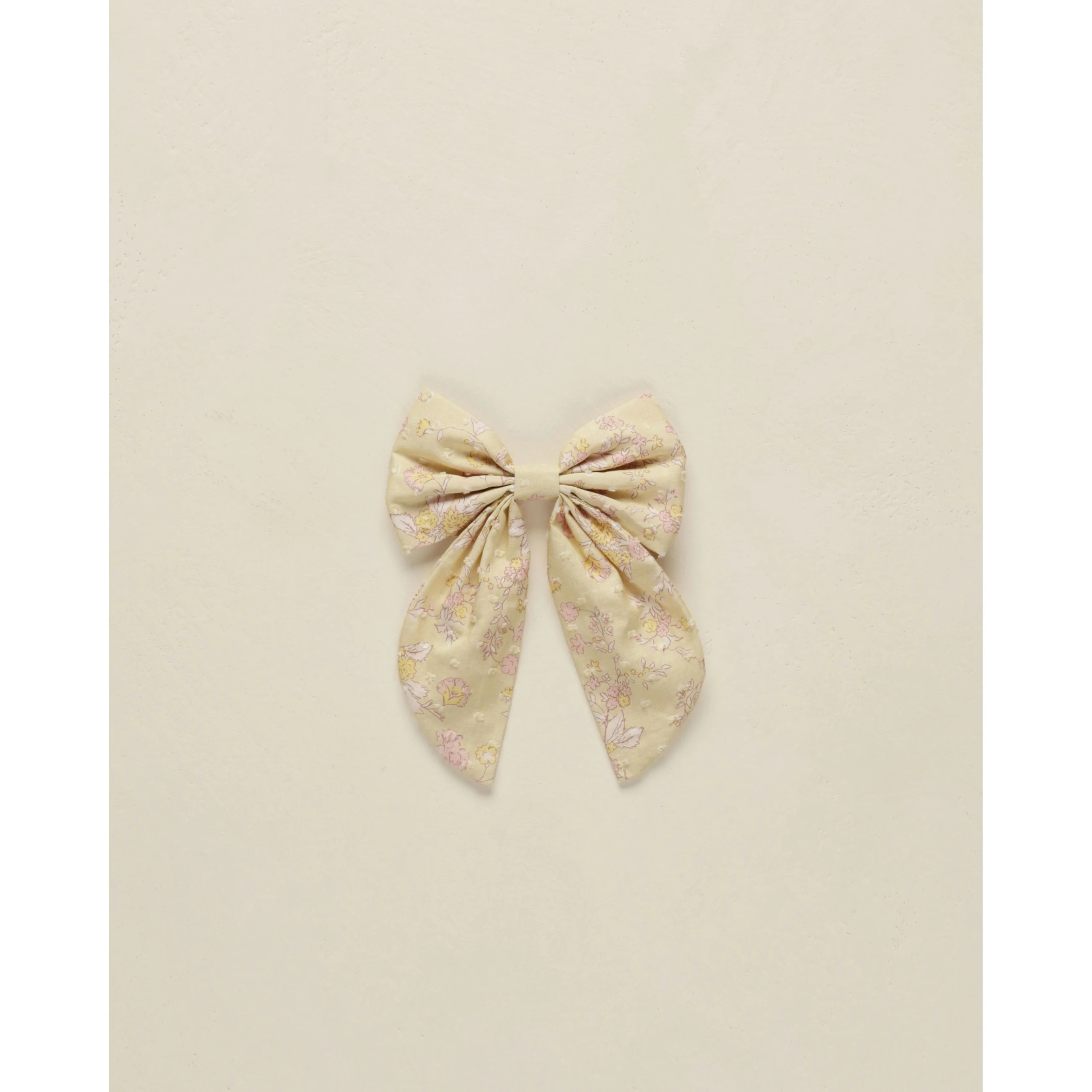 Noralee Lemon Floral Everly Bow