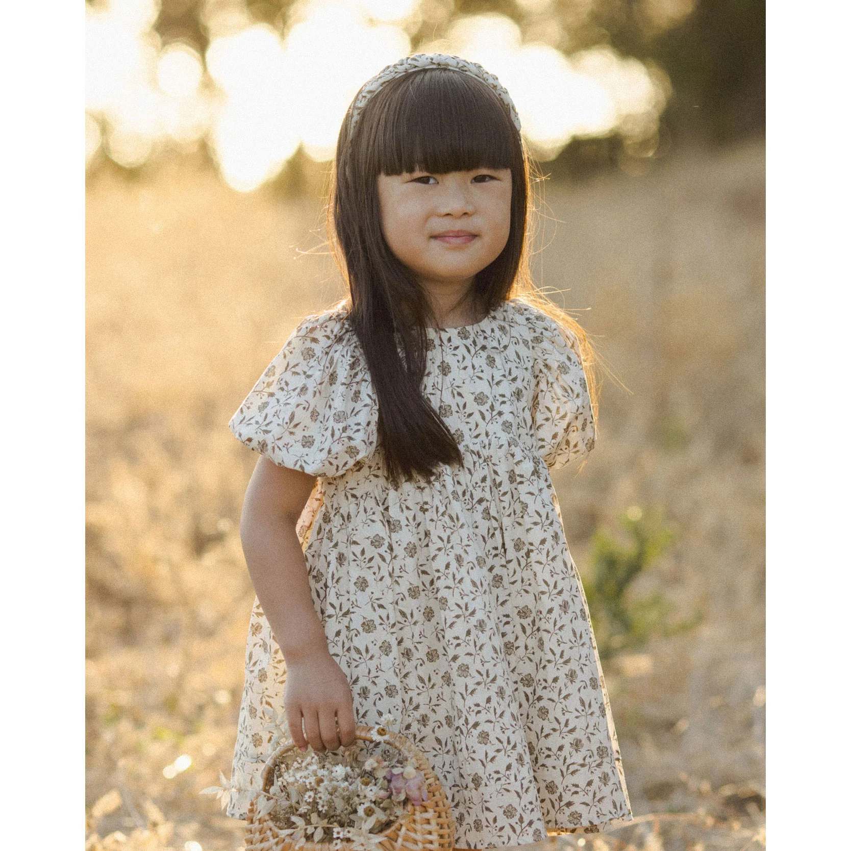 Noralee Olive Bloom Luna Dress - Image 3