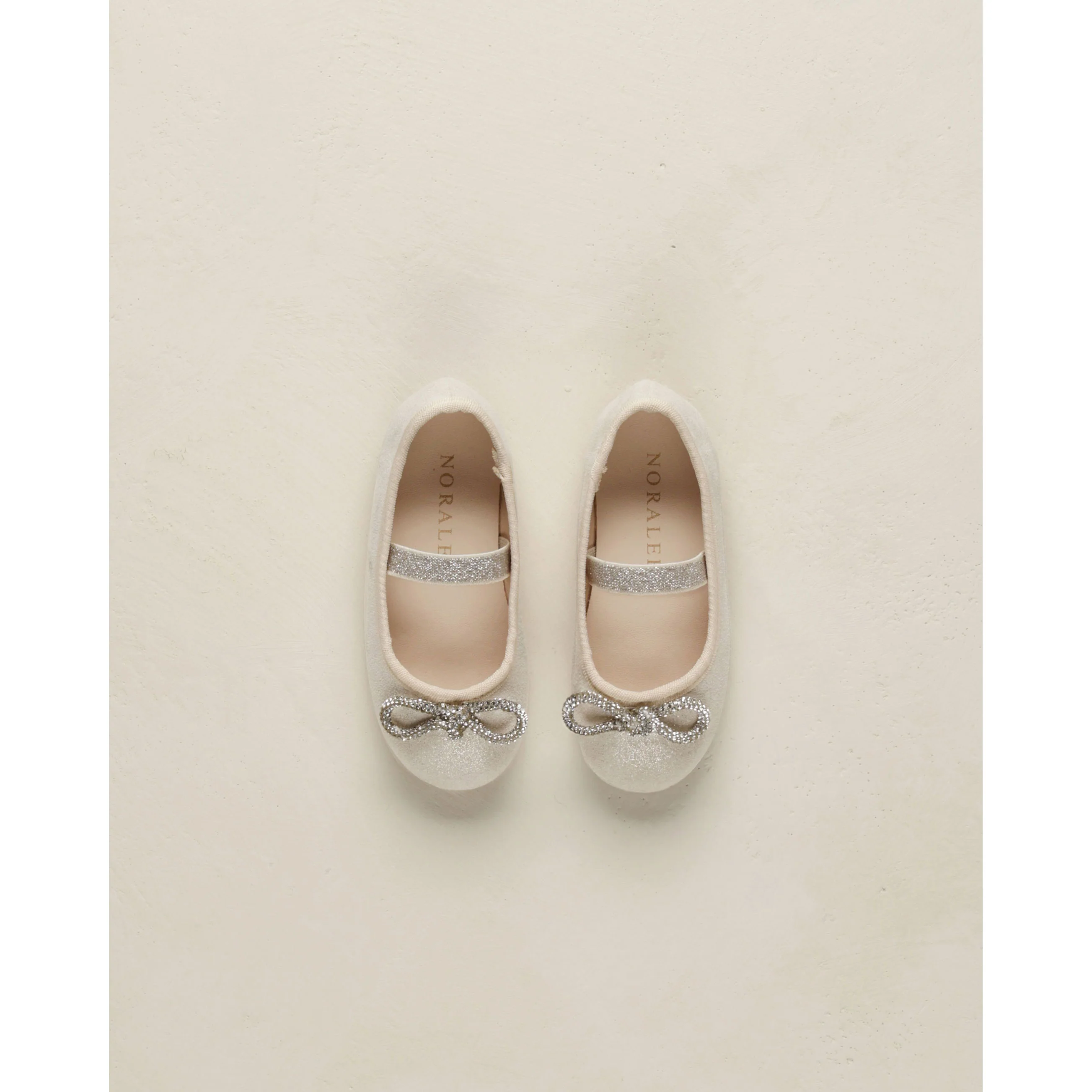 Noralee Pear Shimmer Ballet Flats