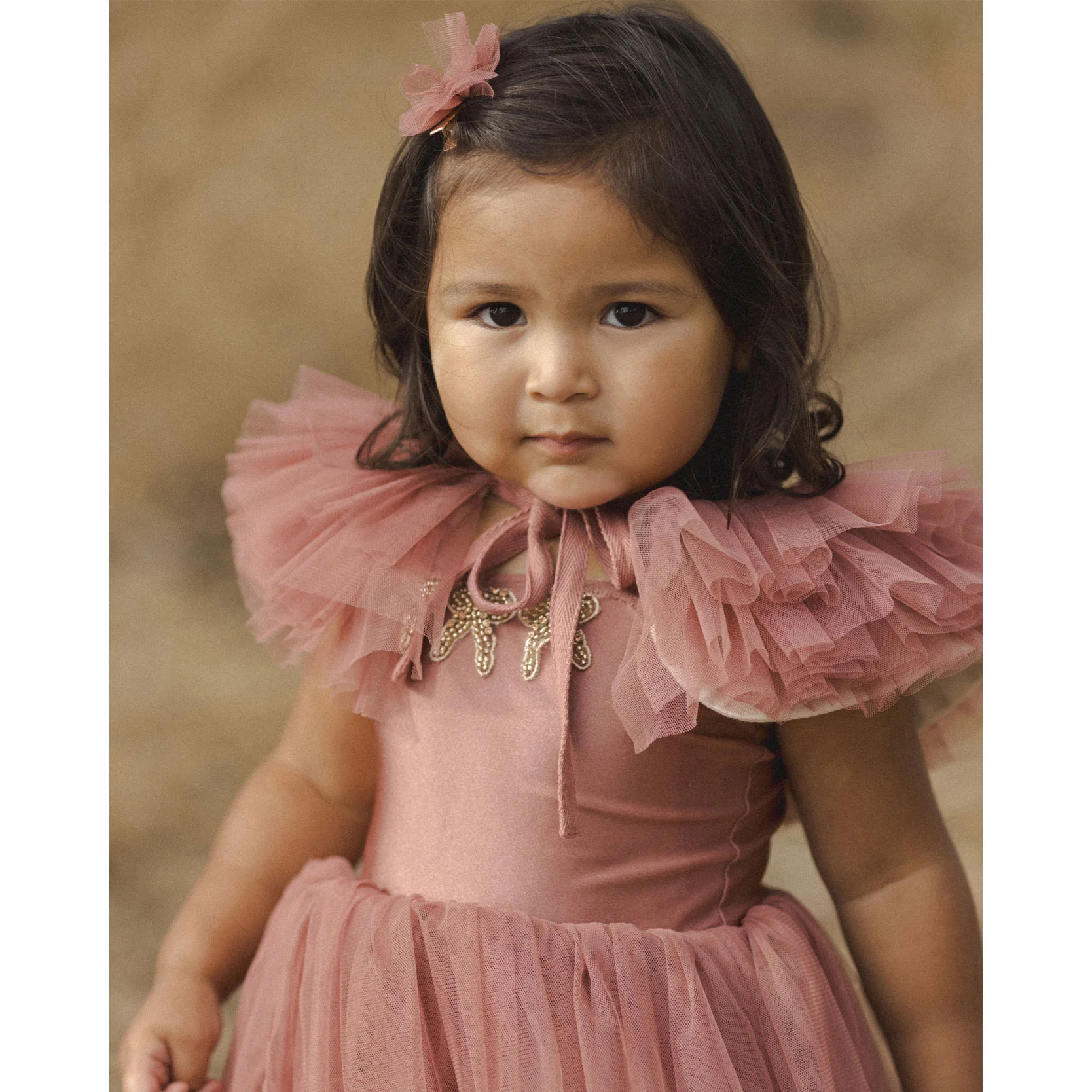 Noralee Poppy Ruffle Tulle Collar - Image 2