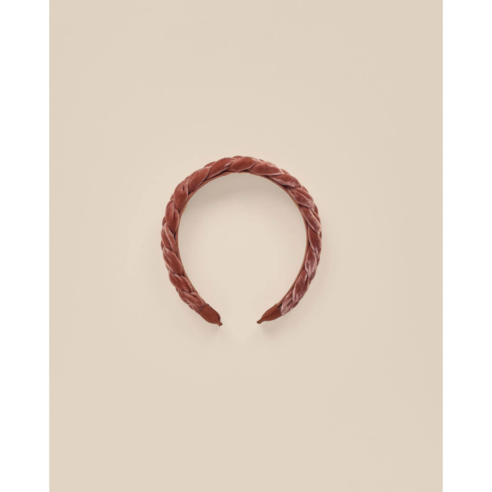 Noralee Poppy Velvet Braided Headband