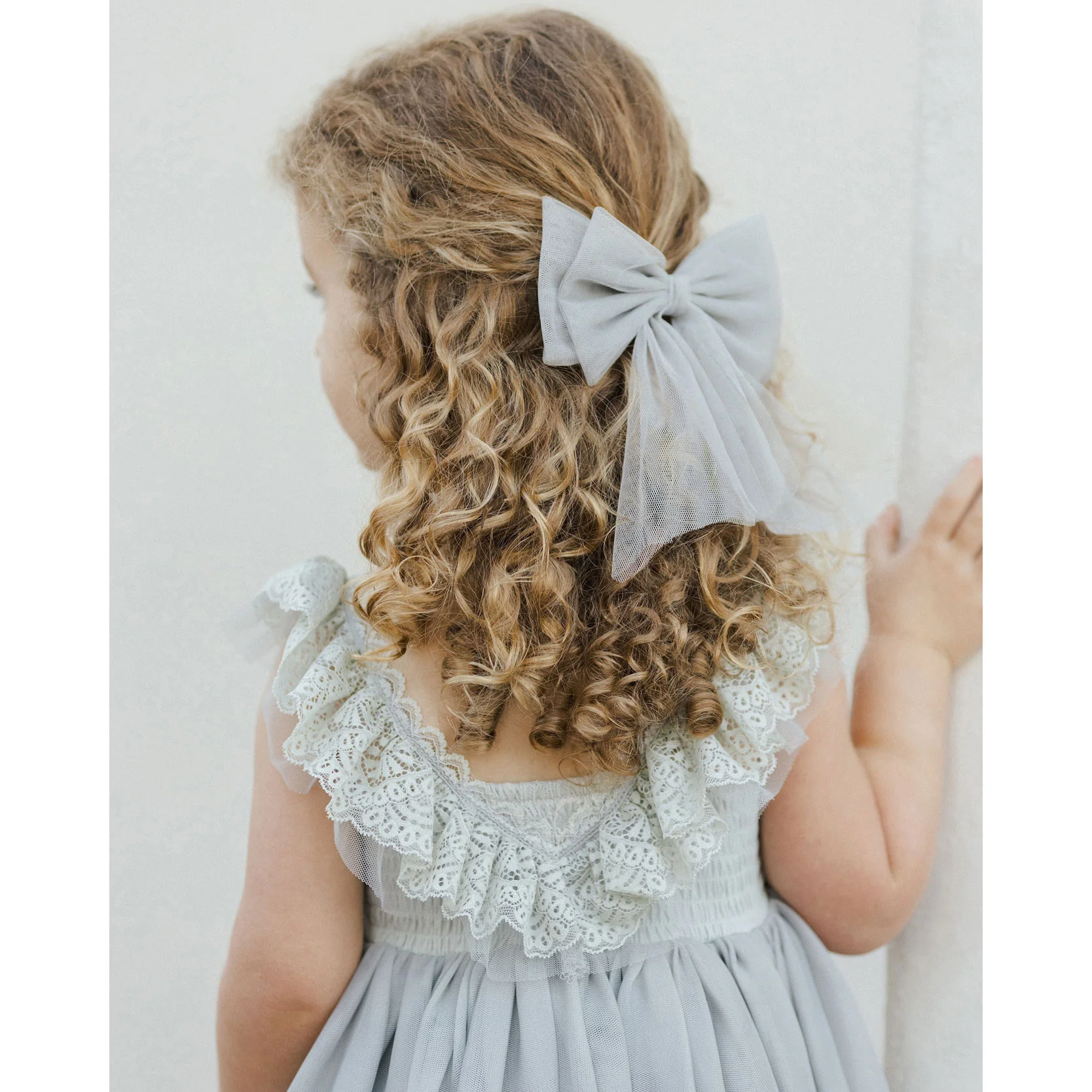 Noralee Powder Blue Alice Bow - Image 2