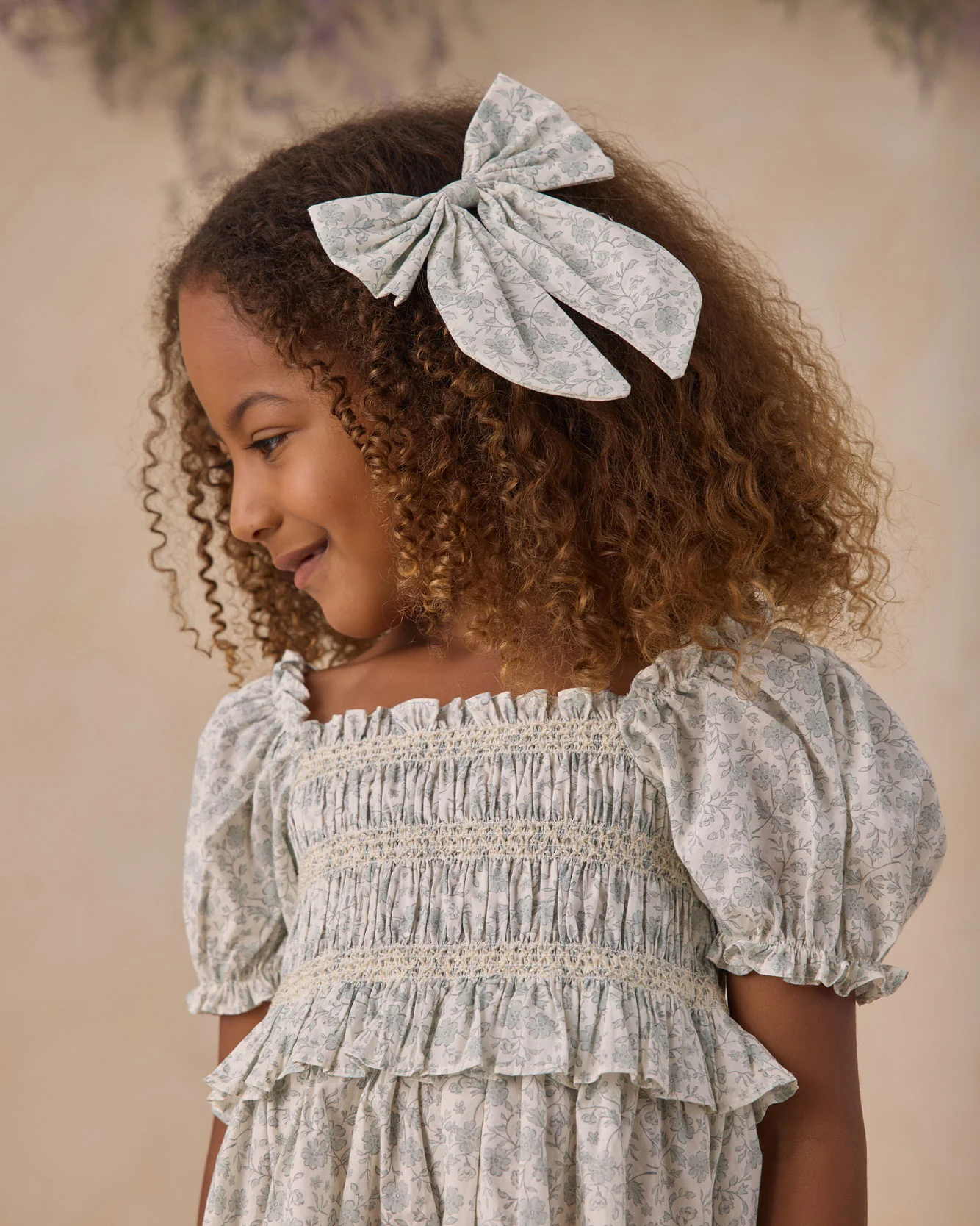Noralee Sky Floral Olivia Dress - Image 3